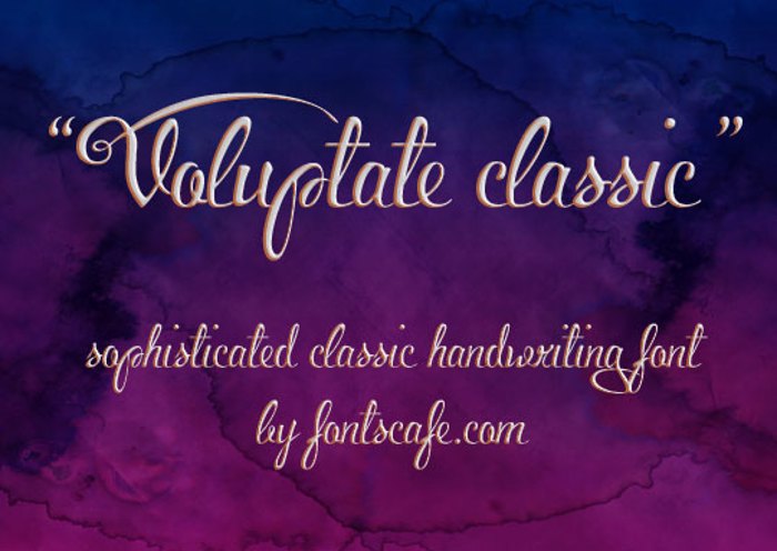 Voluptate_demo Font
