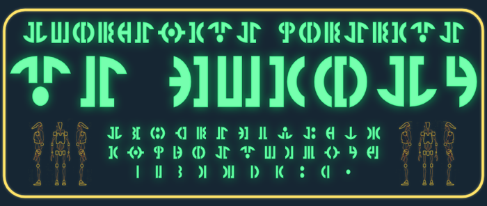 TF Gunray Font poster