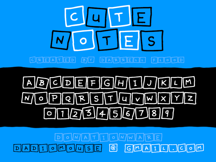 Cute Notes poster