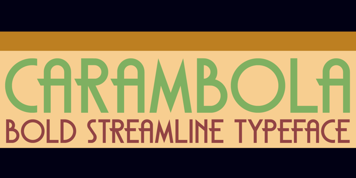 DK Carambola Font