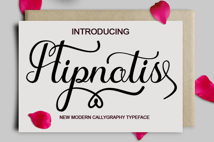 hipnotis Font poster