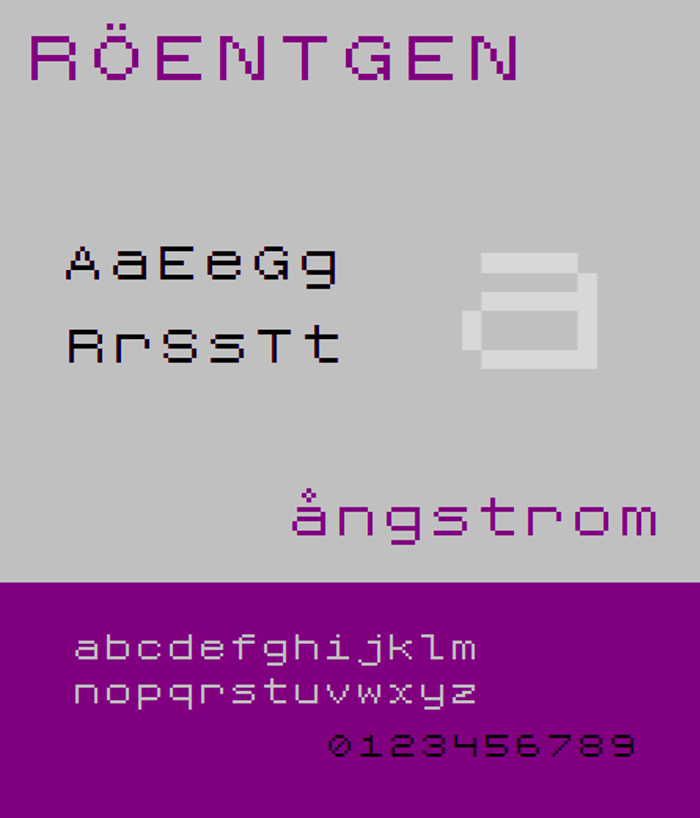 Roentgen NBP Font poster