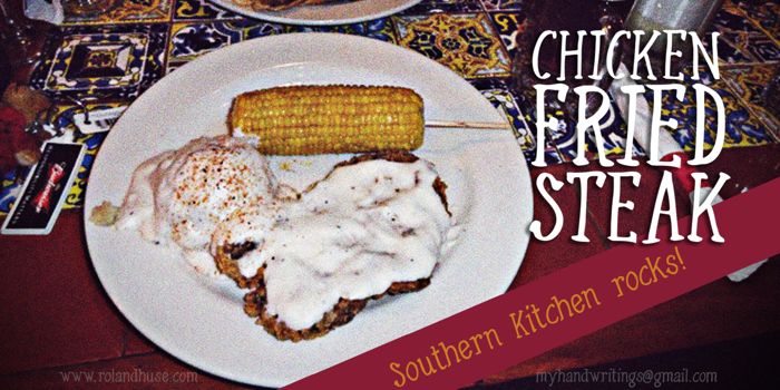 Chicken Fried Steak Font poster