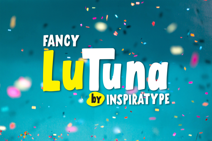 Lutuna Font poster