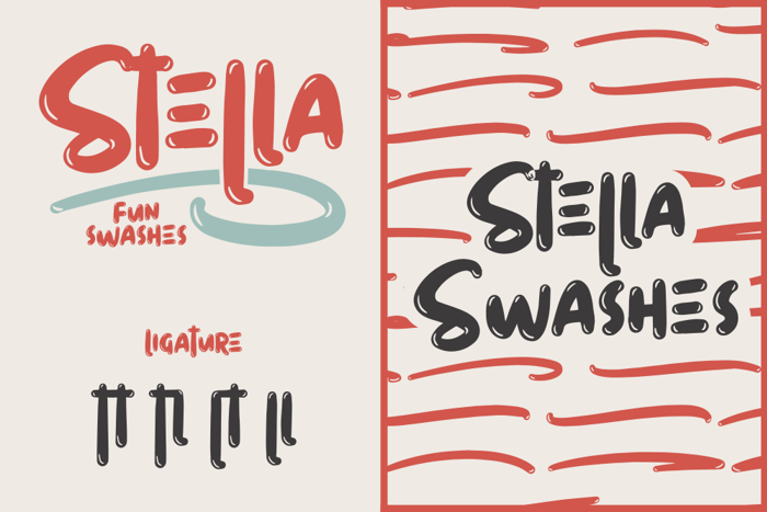 Stella Font poster