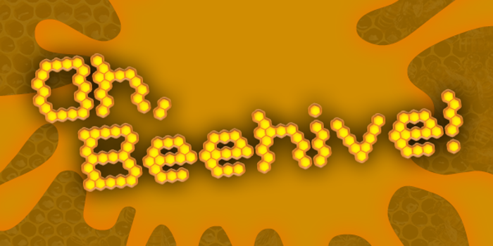 Oh, Beehive! Font poster