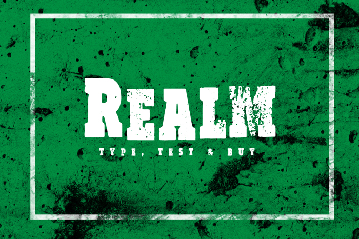 Vtks Realm Font poster