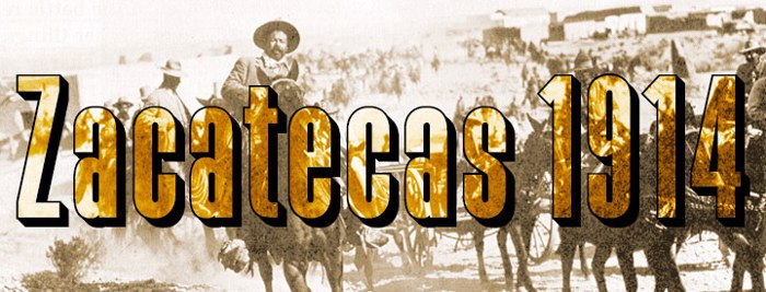 Zacatecas 1914 Font poster