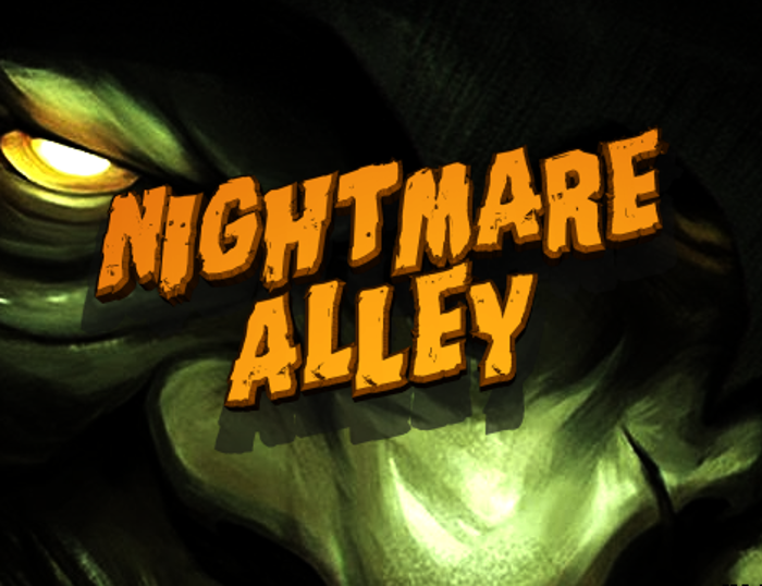 Nightmare Alley Font poster