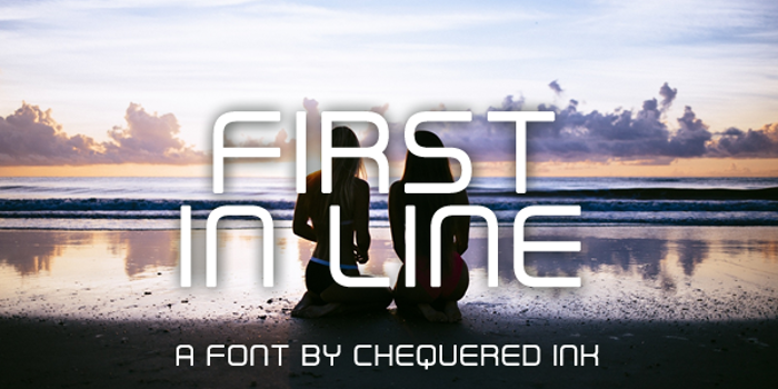 First In Line Font