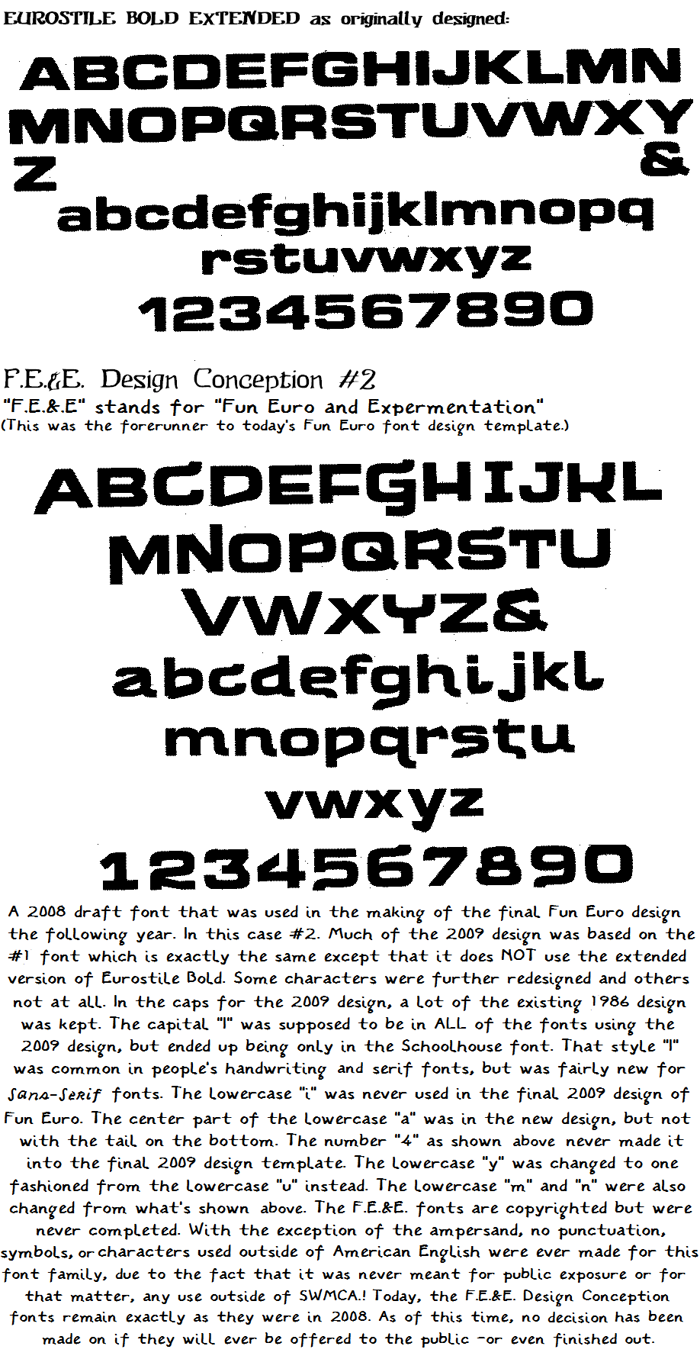 Russelfeiring Blast Psyched Out Font poster