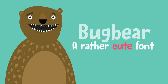 Bugbear DEMO Font poster