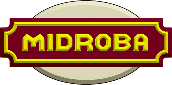 Midroba Font poster