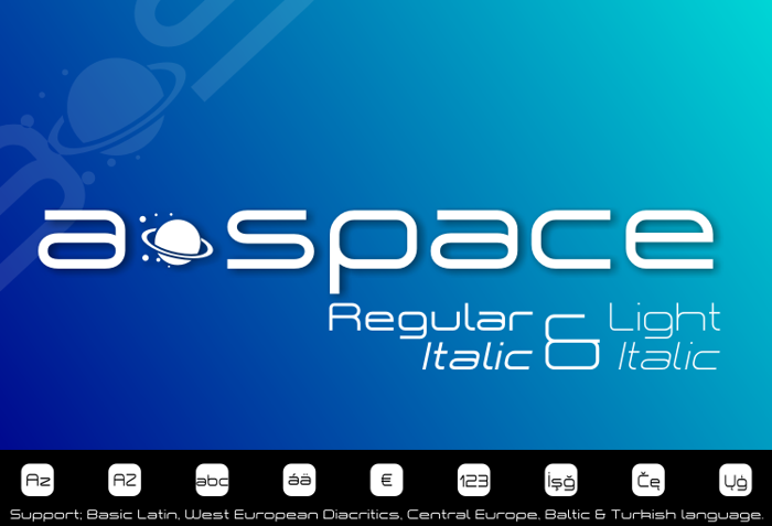 a•space Font