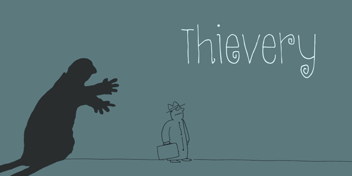 DK Thievery Font poster
