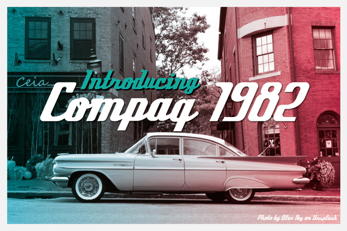 Compaq 1982 Font