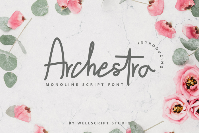 Archestra Font poster