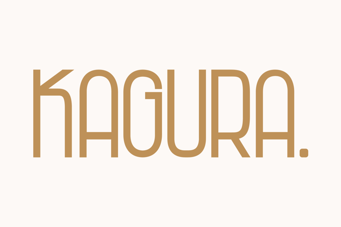 Kagura Font poster