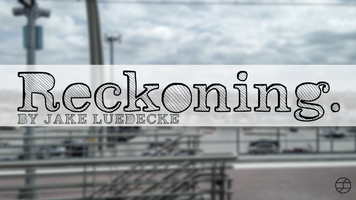 Reckoning Font poster