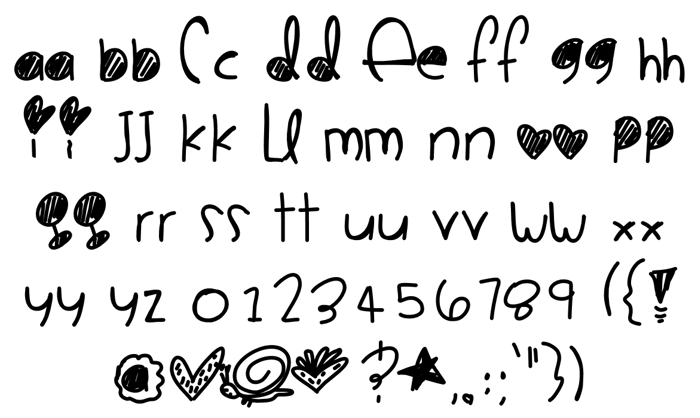 CookieMonster Font poster
