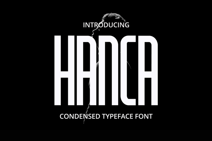 Hanca Font poster