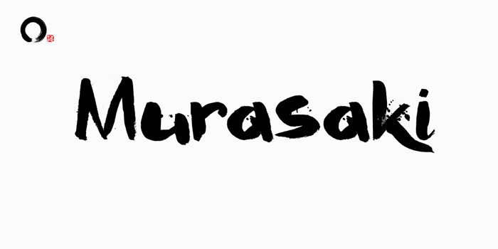 Murasaki Font poster