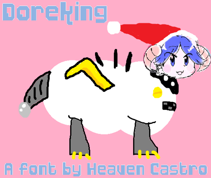 Doreking Font poster