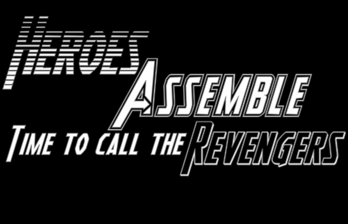 Heroes Assemble Font poster
