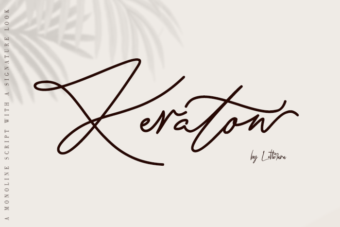 Keraton Font poster