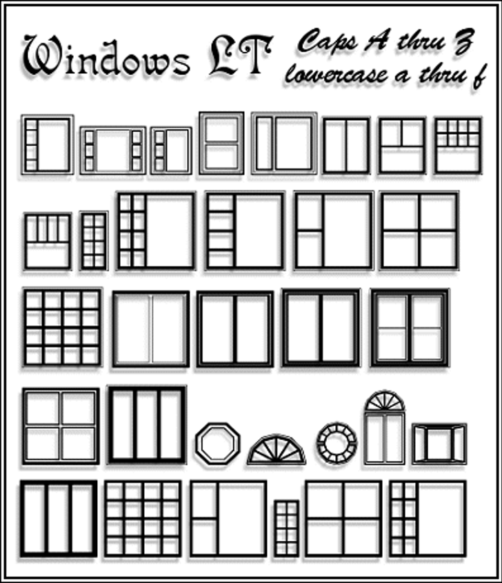 Windows LT Font by LadyTimeless FontSpace