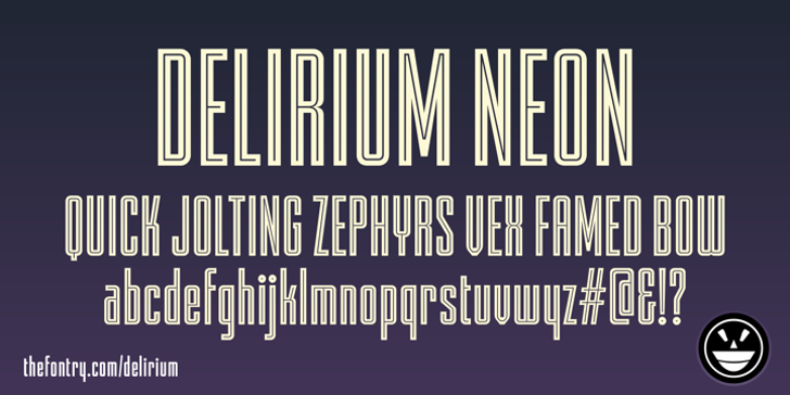 FTY DELIRIUM NCV Font Family (2 styles) by the Fontry