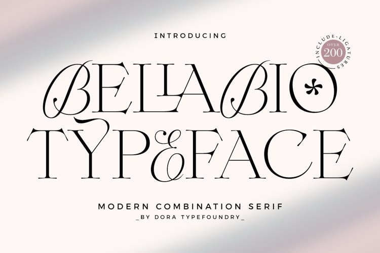 Bellabio Font
