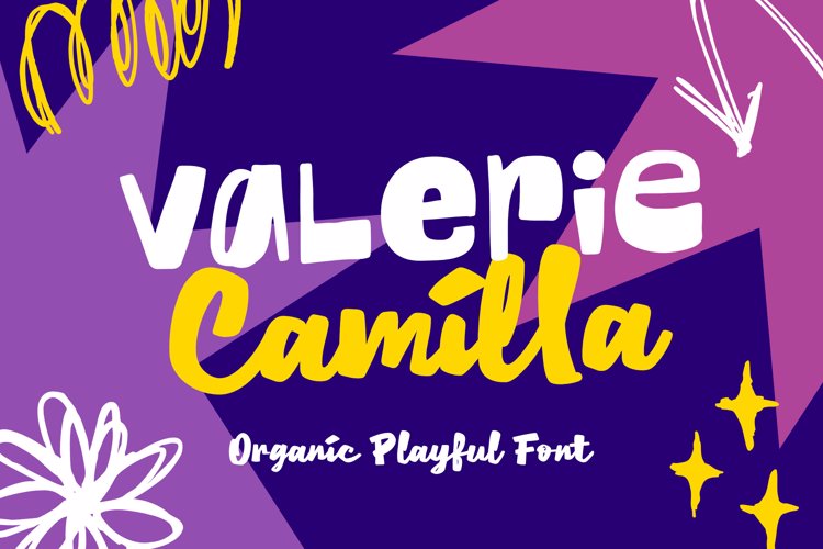 Preview of Valerie Camilla Script Font