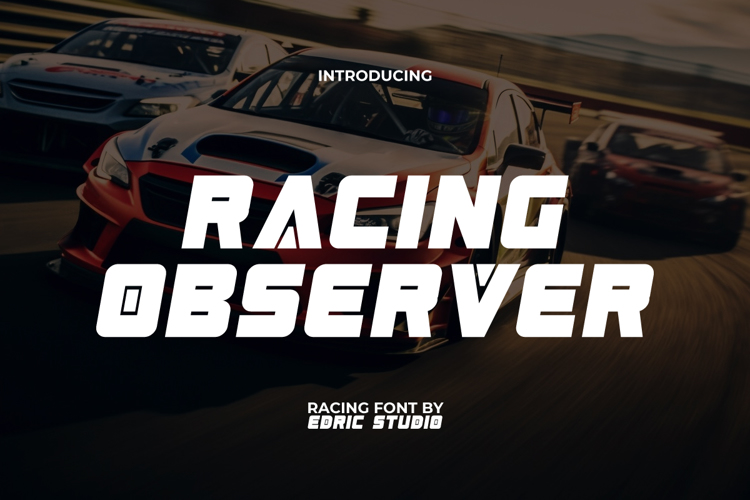 Preview of Racing Observer Font