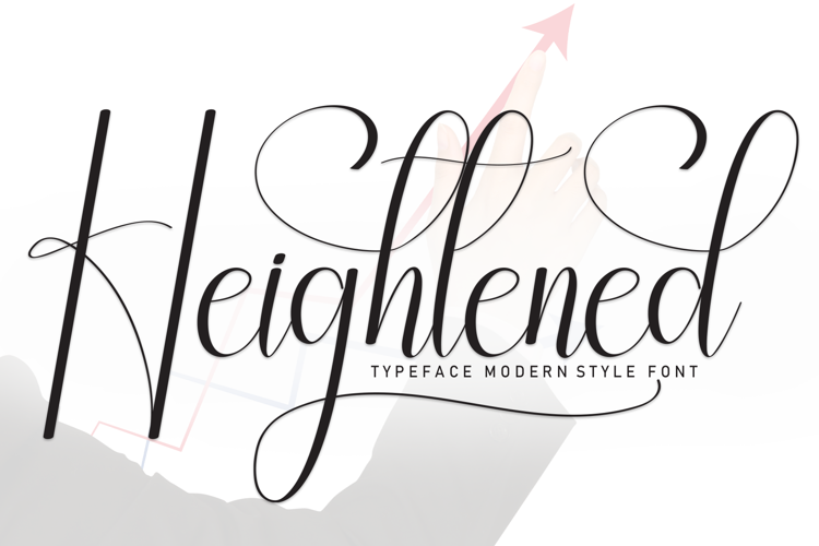 Heightened Font