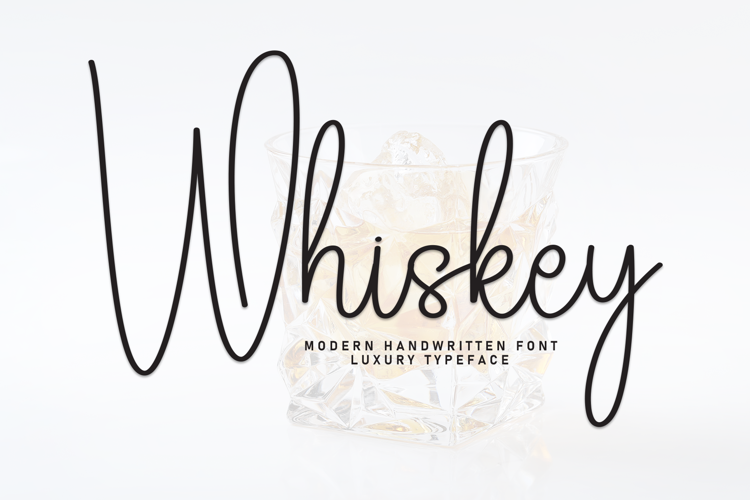 Preview of Whiskey Font