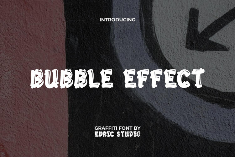 Bubble Effect Font