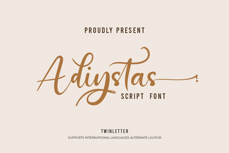 Adiystas Personal Font
