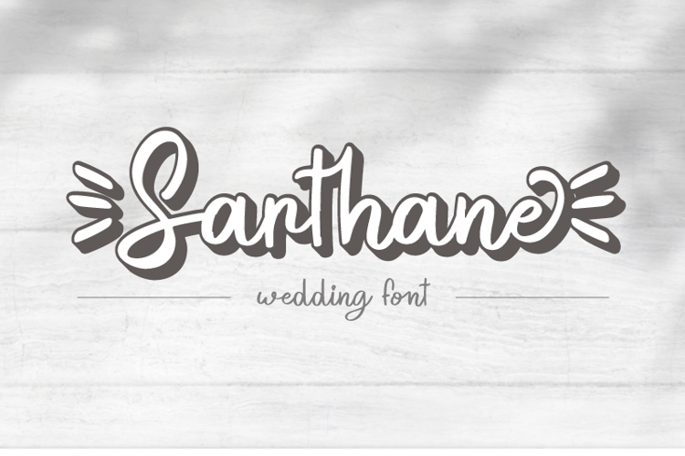 Sarthane Font