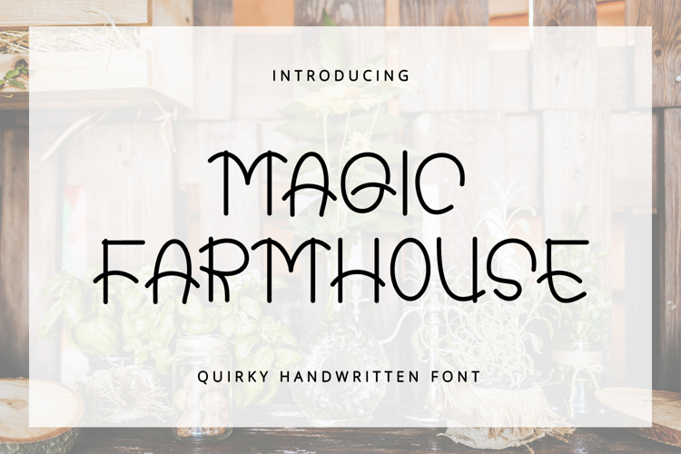 Magic Farmhouse Font