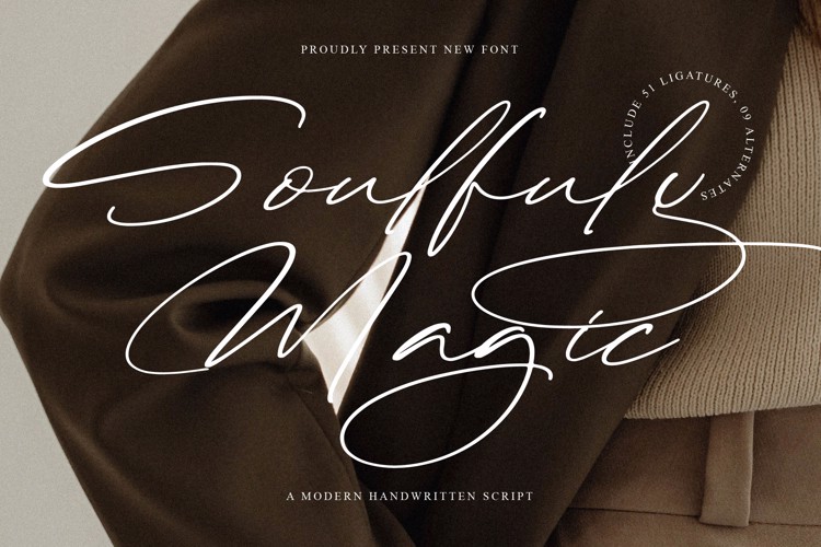 Preview of Soulfuly Magic Font