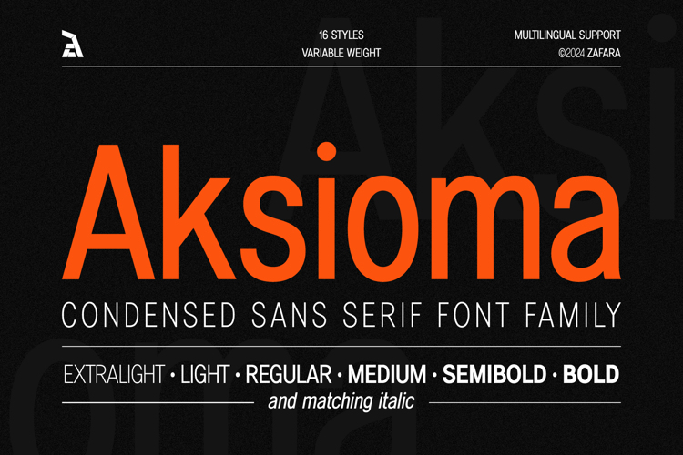 Aksioma Font