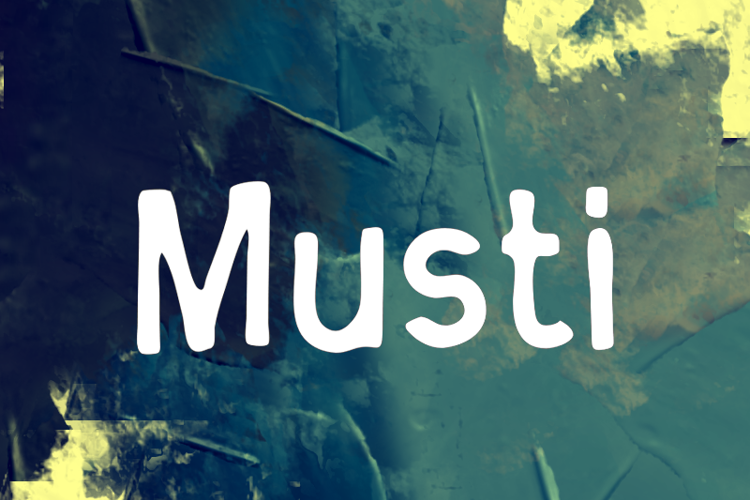 M Musti Font