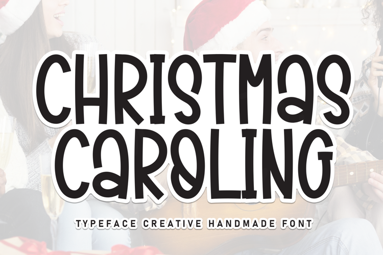 Christmas Caroling Font