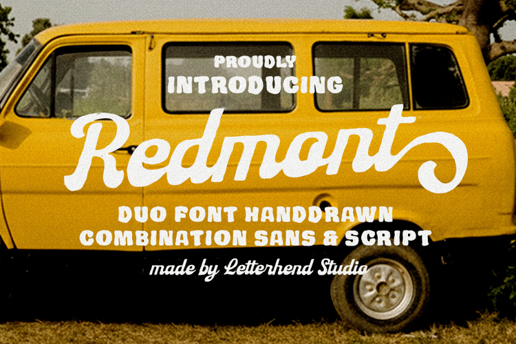 Preview of Redmont Sans Font