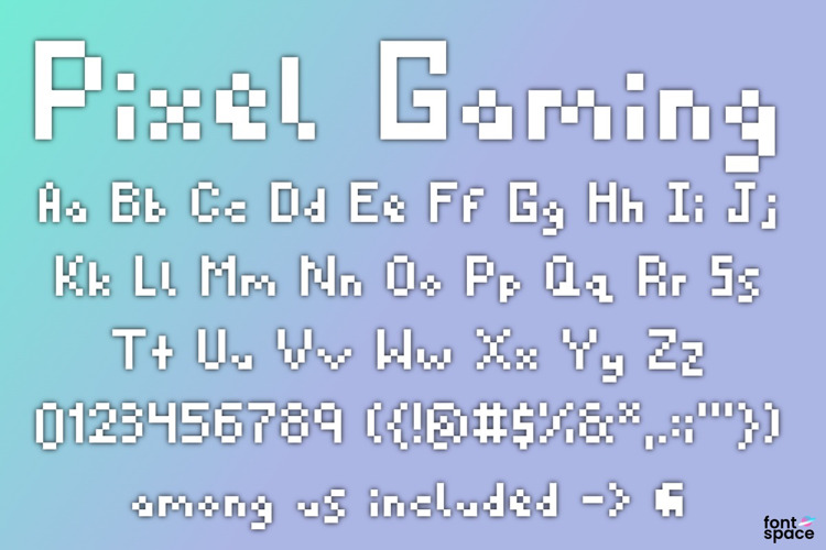 Pixel Gaming Font