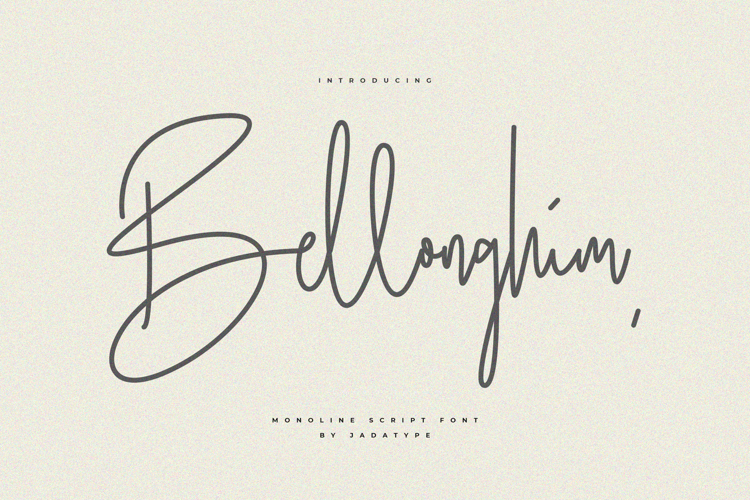 Bellonghim Font