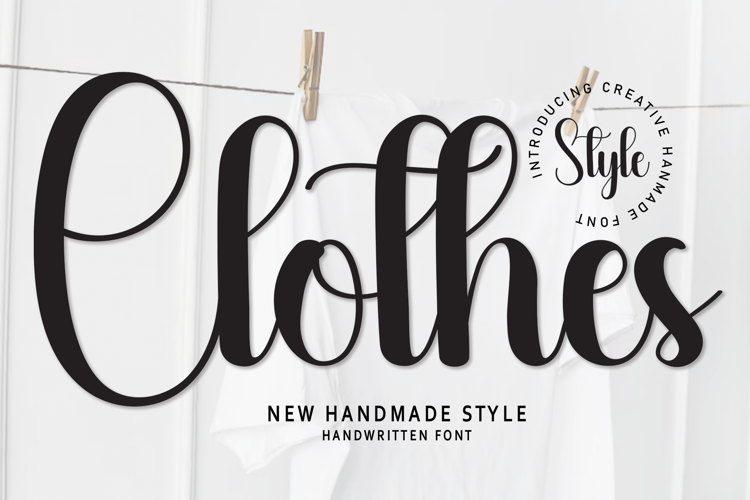 Clothes Font