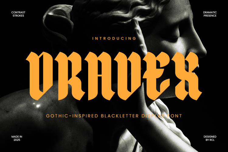 Preview of Draven Font