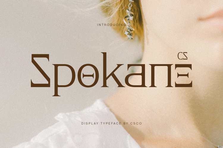 Preview of CS Spokane Font